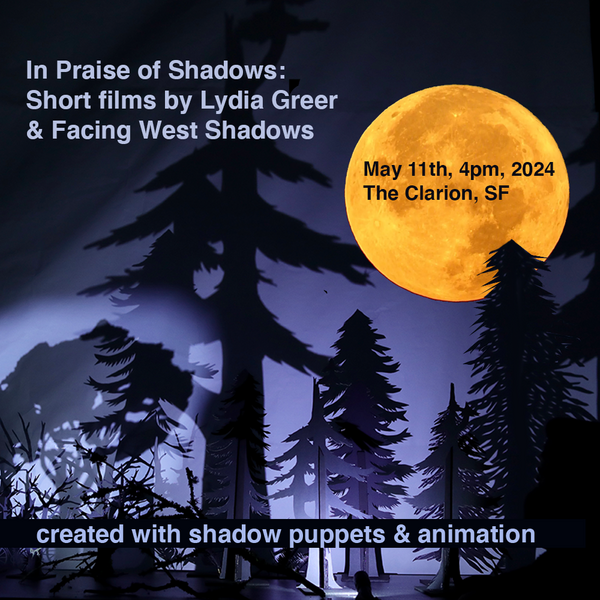 Sat, May 11 | Clarion Performing Arts Center In Praise of Shadows: Lydia Greer with Facing West Shadows